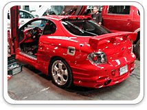 Hyundai Tiburon Turbulence