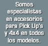 Especialistas en accesorios para 4x4